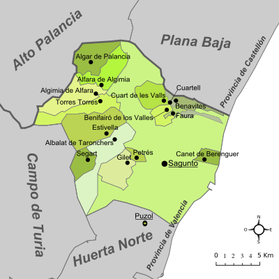 mapa camp de morvedre